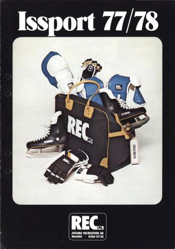 REC Issport 1977-78 Blad01